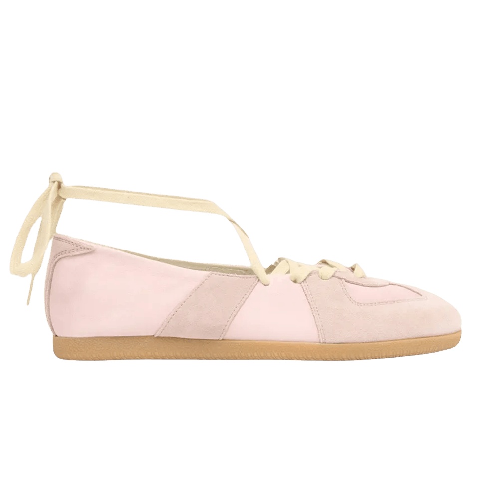 Maison Margiela Wmns Replica Soft Laced Ballets 'Pale Blush'
