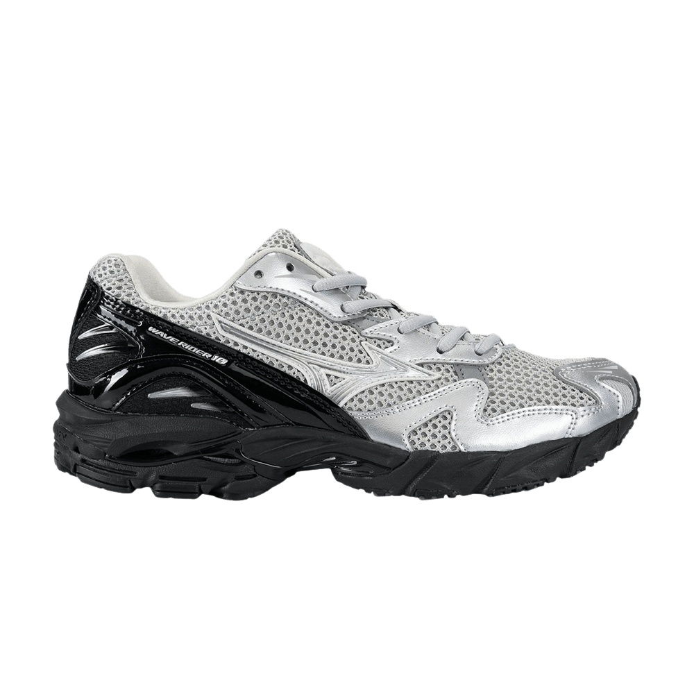 Mizuno Wave Rider 10 'Silver Black'