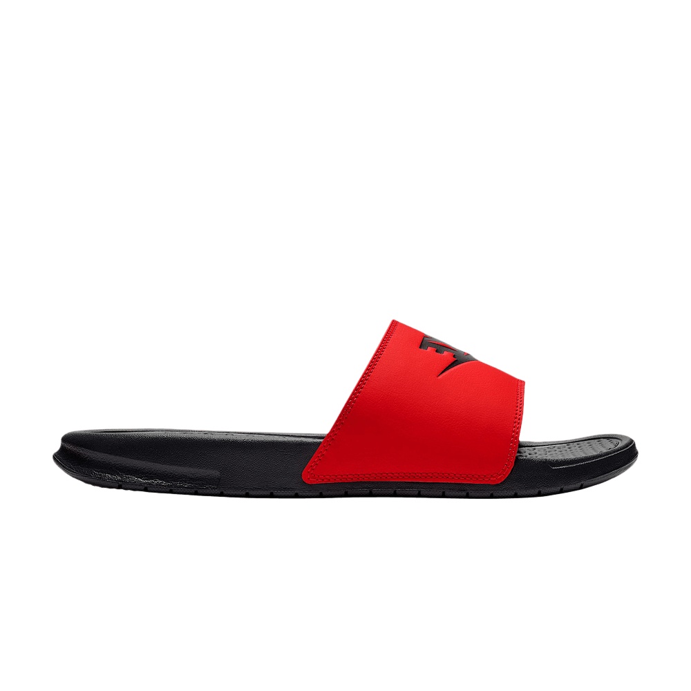 Nike Benassi JDI Slide 'Red Orbit Anthracite Black'