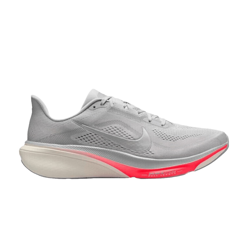 Nike Pegasus 42 'Wolf Grey Photon Dust Flash Crimson'