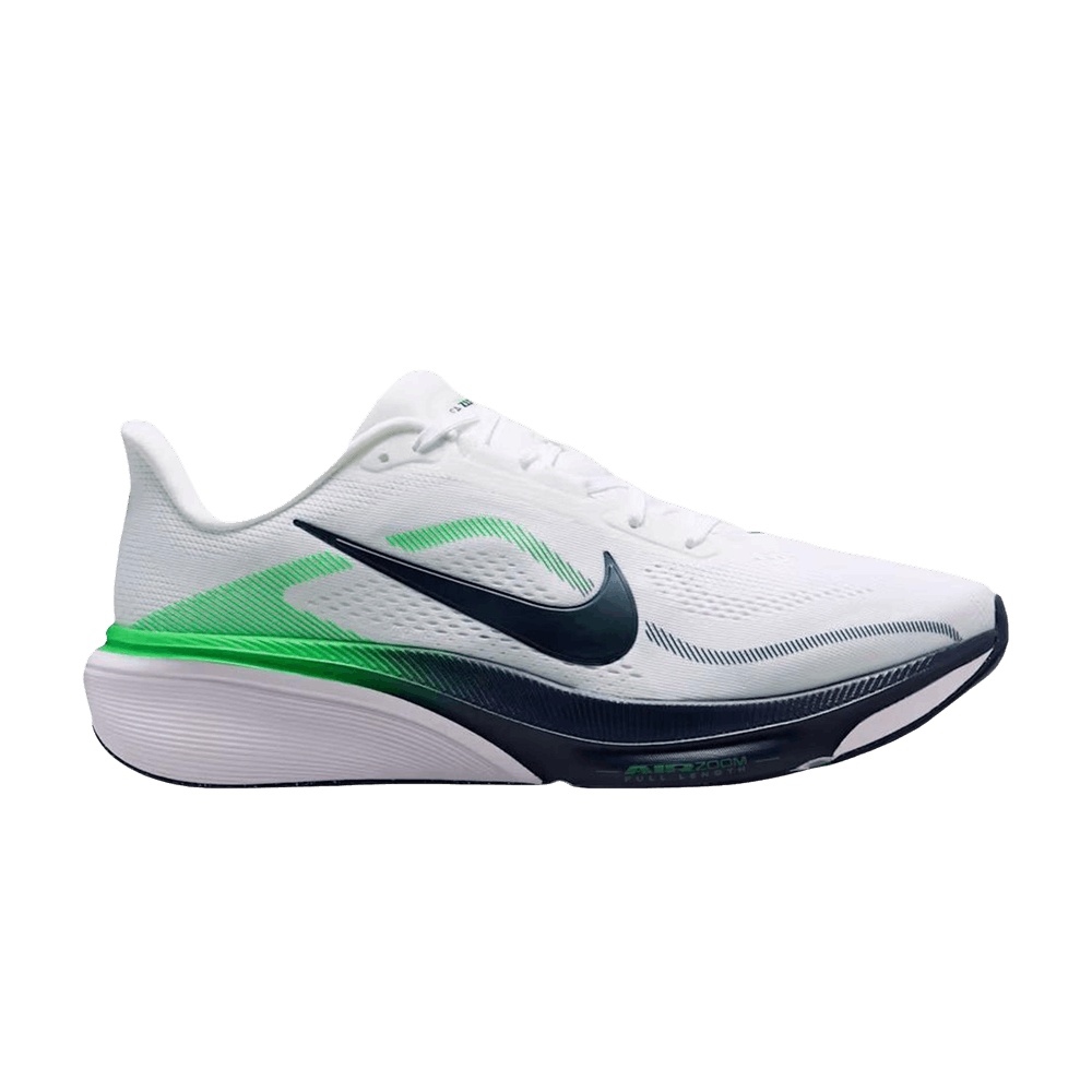 Nike Pegasus 42 'White Green Spark Midnight Navy'