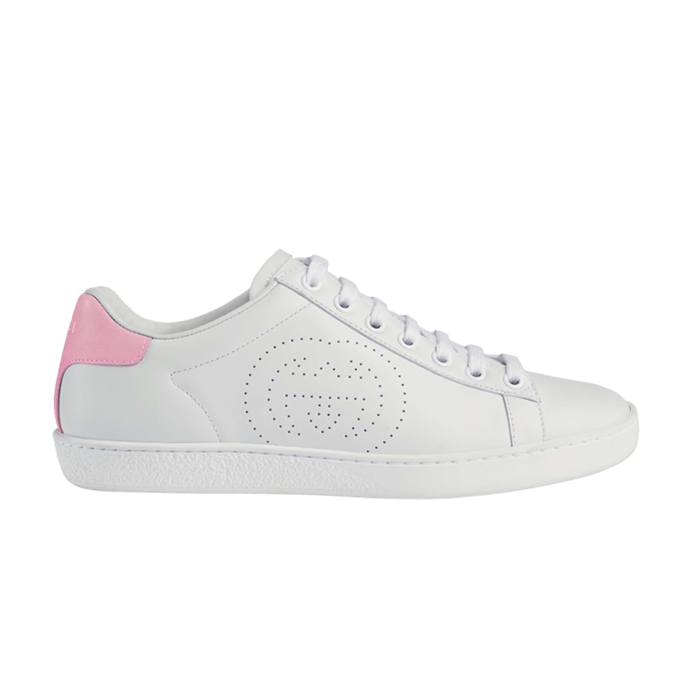 Gucci Wmns Ace 'Interlocking G - White Pink'