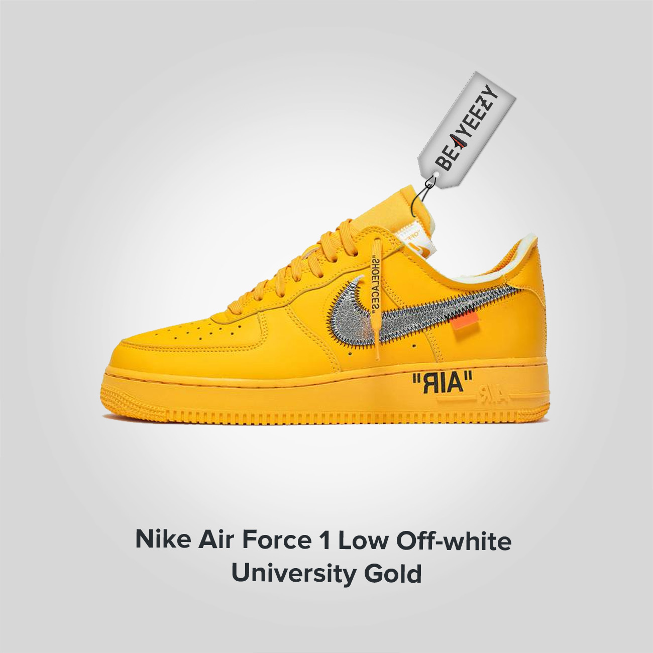 Nike Air Force 1 Low Off White University Gold