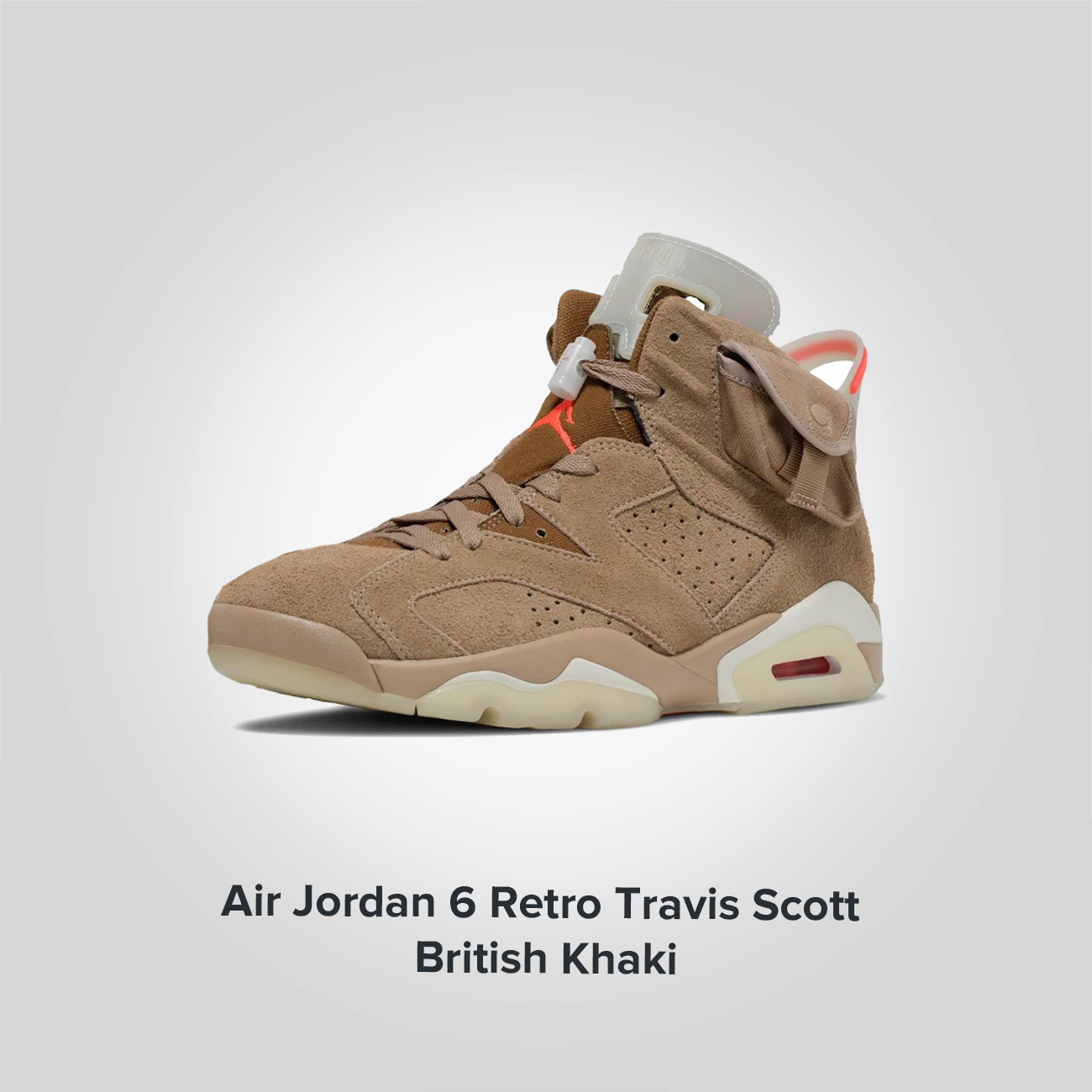 Jordan 6 Retro Travis Scott British Khaki