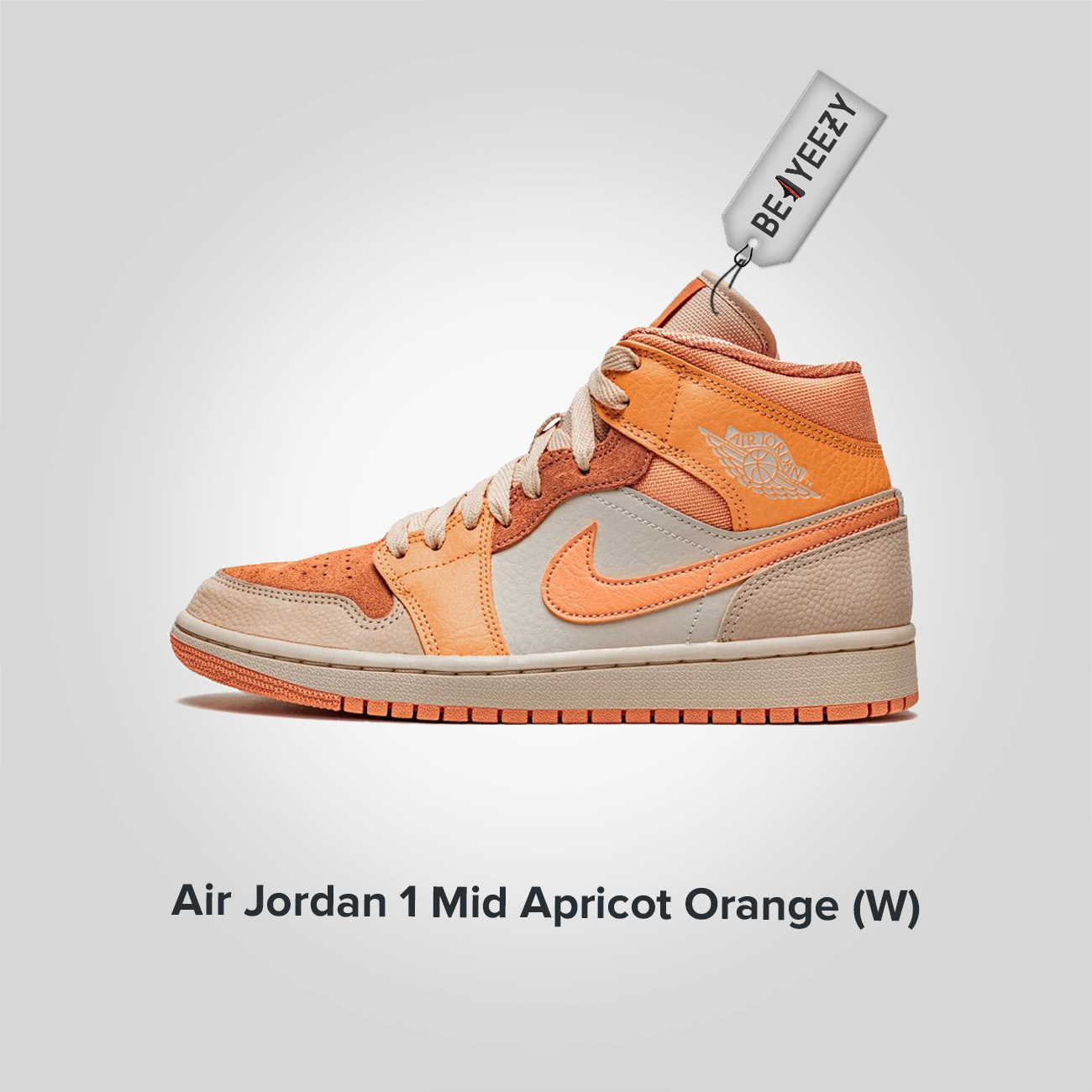 Jordan 1 Mid Apricot Orange (W)