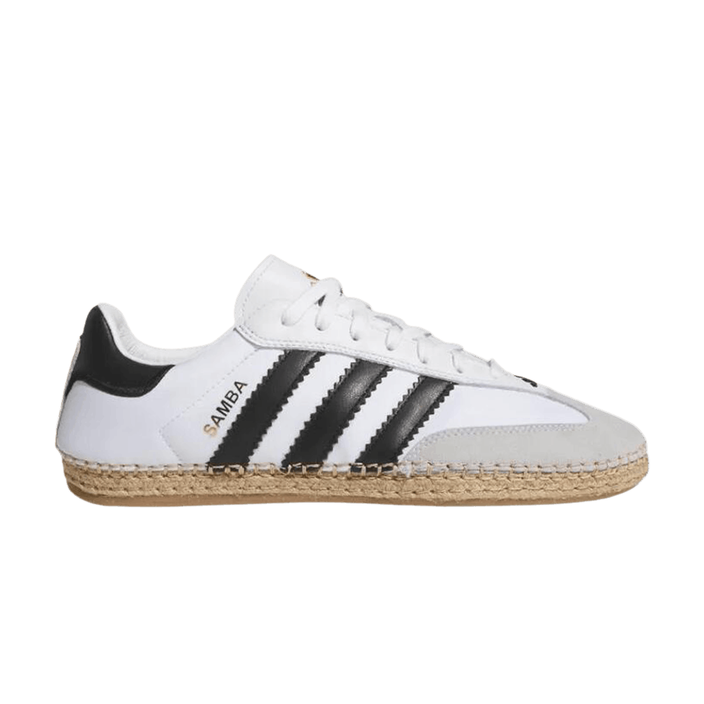 CLOT x adidas Samba Espadrille 'White Black'