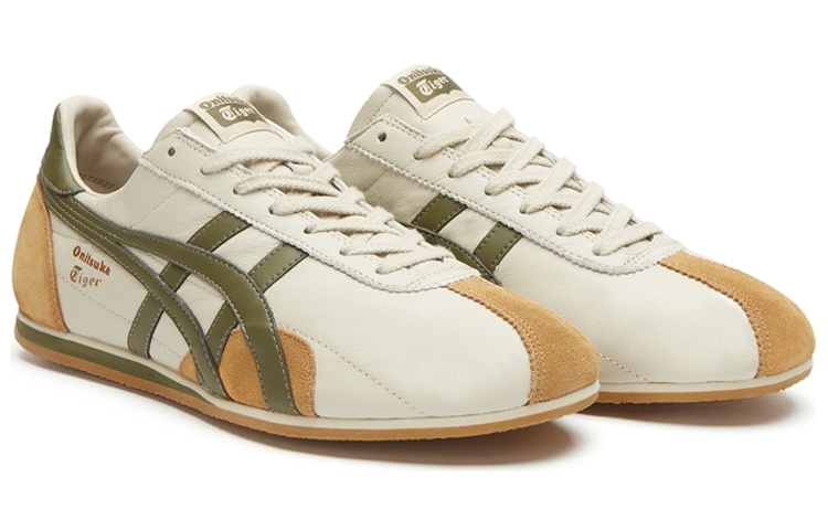 Onitsuka Tiger Runspark 'Beige Olive Green Mustard Yellow'