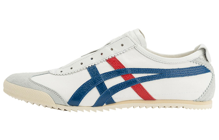 Onitsuka Tiger Mexico Slip-On Deluxe 'White Blue Red'