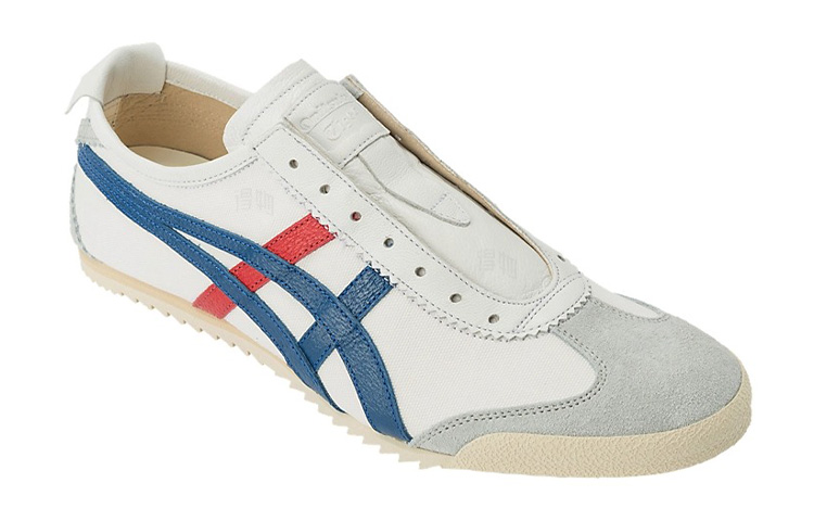 Onitsuka Tiger Mexico Slip-On Deluxe 'White Blue Red'