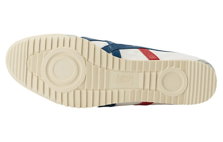 Onitsuka Tiger Mexico Slip-On Deluxe 'White Blue Red'