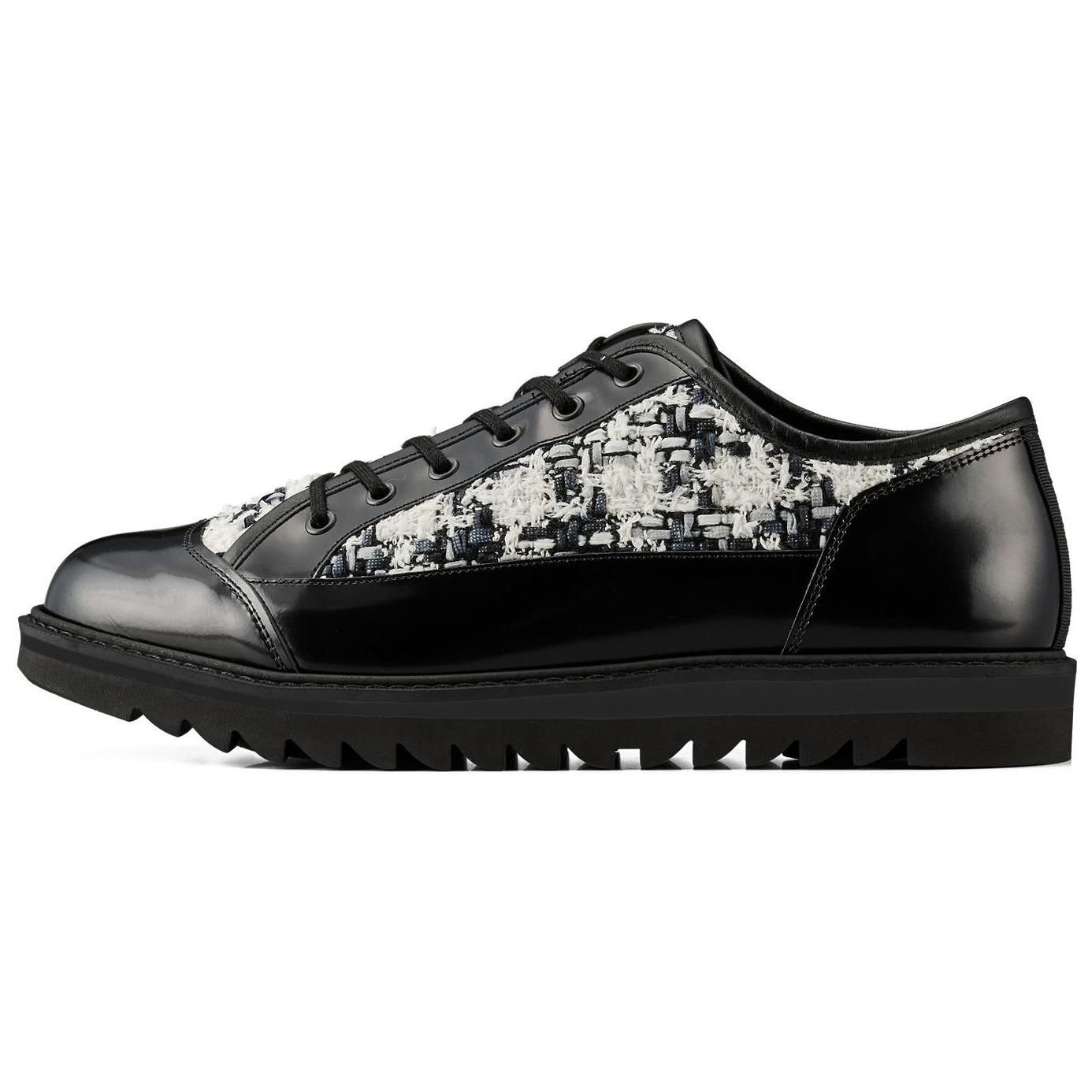 Onitsuka Tiger Blucher Lo 'Black White Tweed'