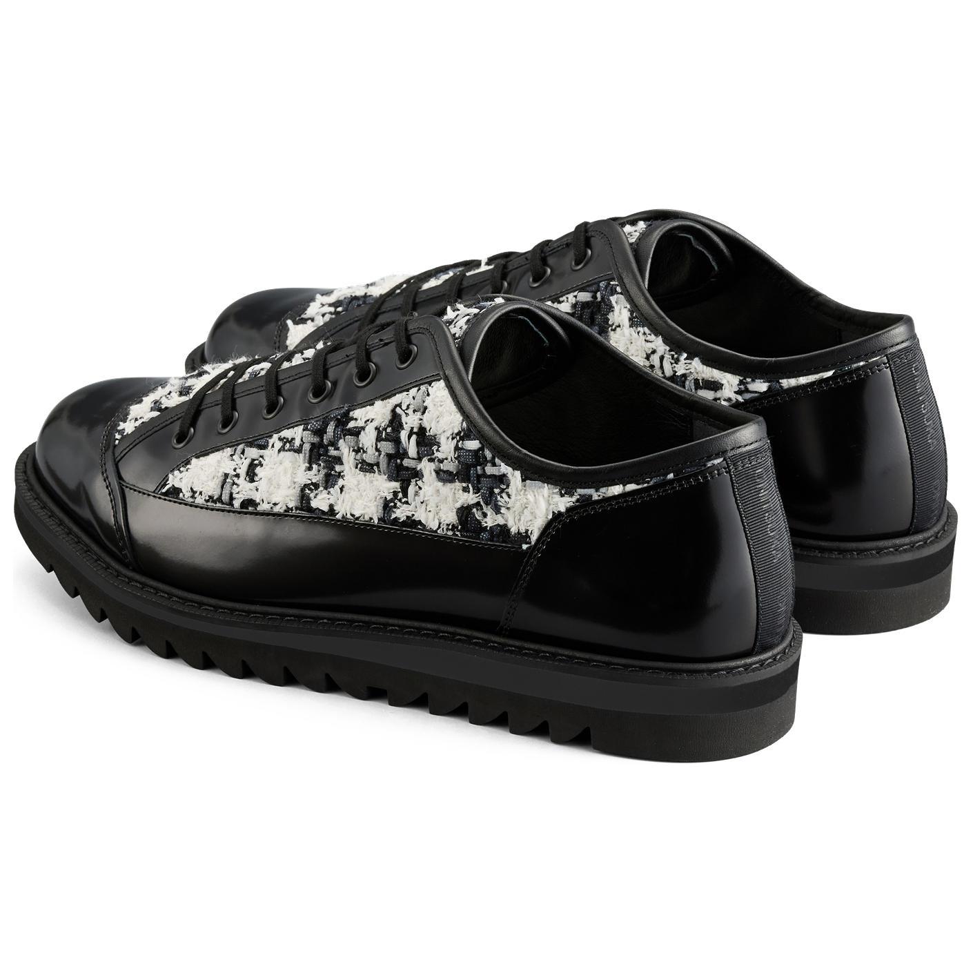 Onitsuka Tiger Blucher Lo 'Black White Tweed'
