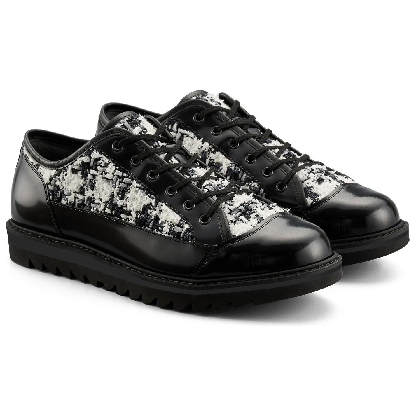 Onitsuka Tiger Blucher Lo 'Black White Tweed'