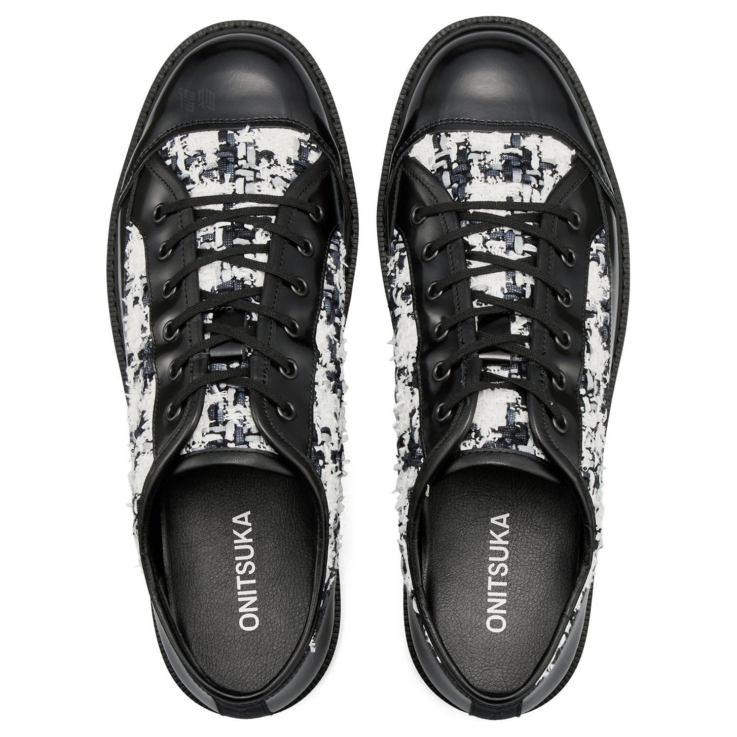 Onitsuka Tiger Blucher Lo 'Black White Tweed'