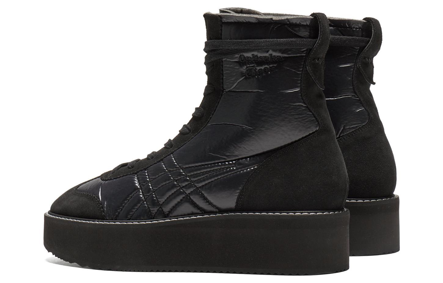 Onitsuka Tiger Delegation Chunk Boot 'Triple Black'