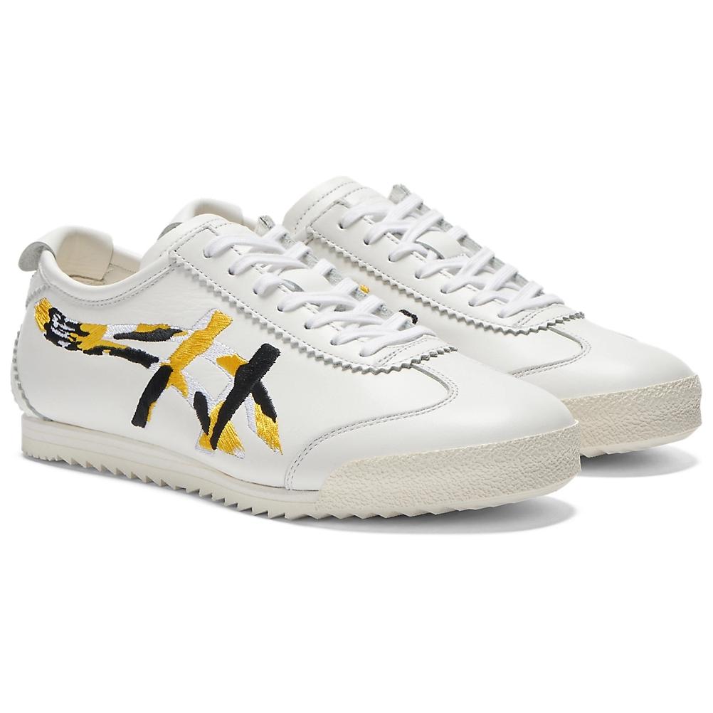 Onitsuka Tiger Wmns Mexico 66 Deluxe 'Nishikigoi - White Vibrant Yellow'