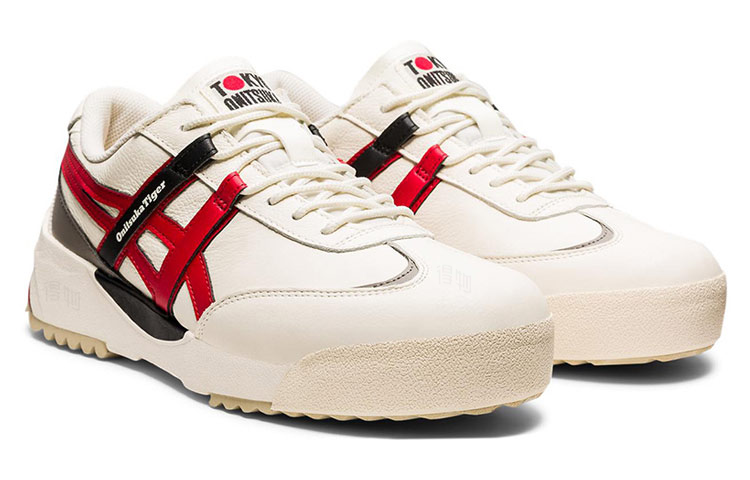 Onitsuka Tiger Delegation EX 'Cream Classic Red'
