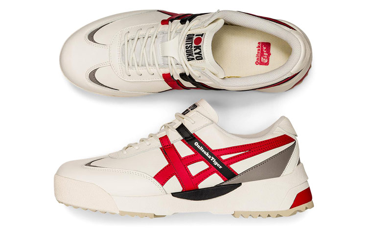 Onitsuka Tiger Delegation EX 'Cream Classic Red'
