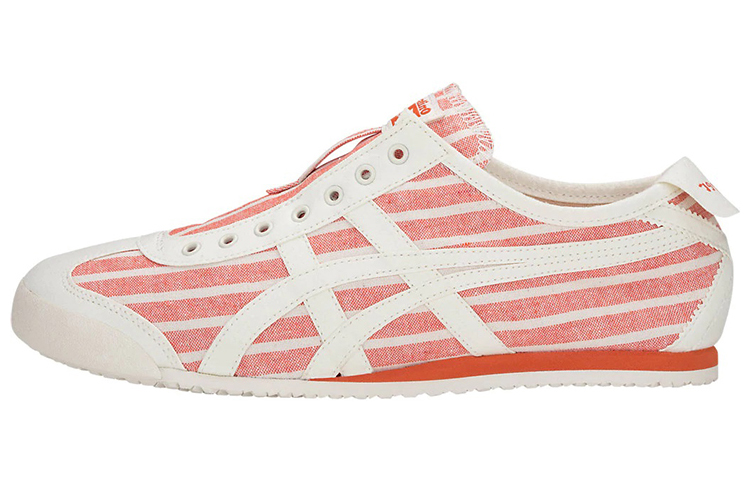 Onitsuka Tiger Mexico 66 Slip-On 'Cream Orange Pinstripes'