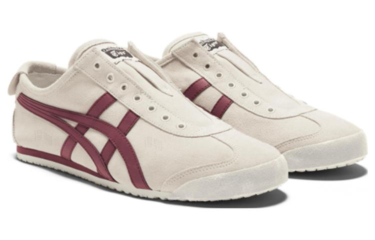 Onitsuka Tiger Mexico 66 Slip-On 'Birch Dark Cherry'