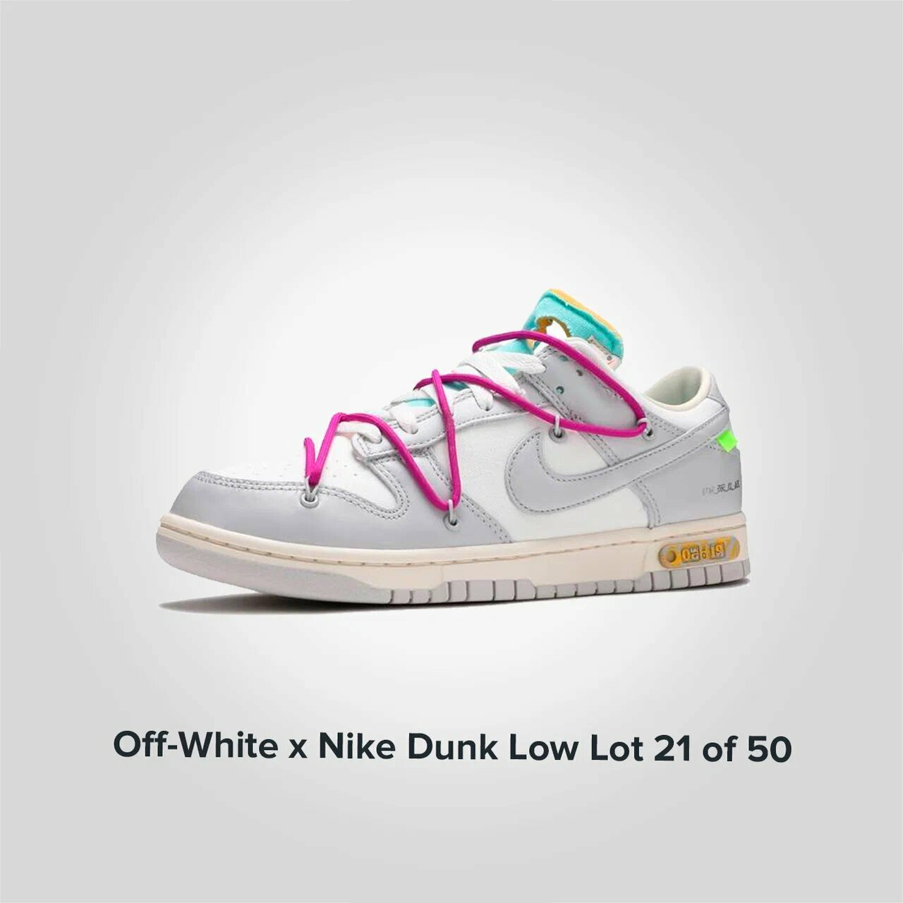 Nike Off White X Dunk Low Lot 21 Of 50