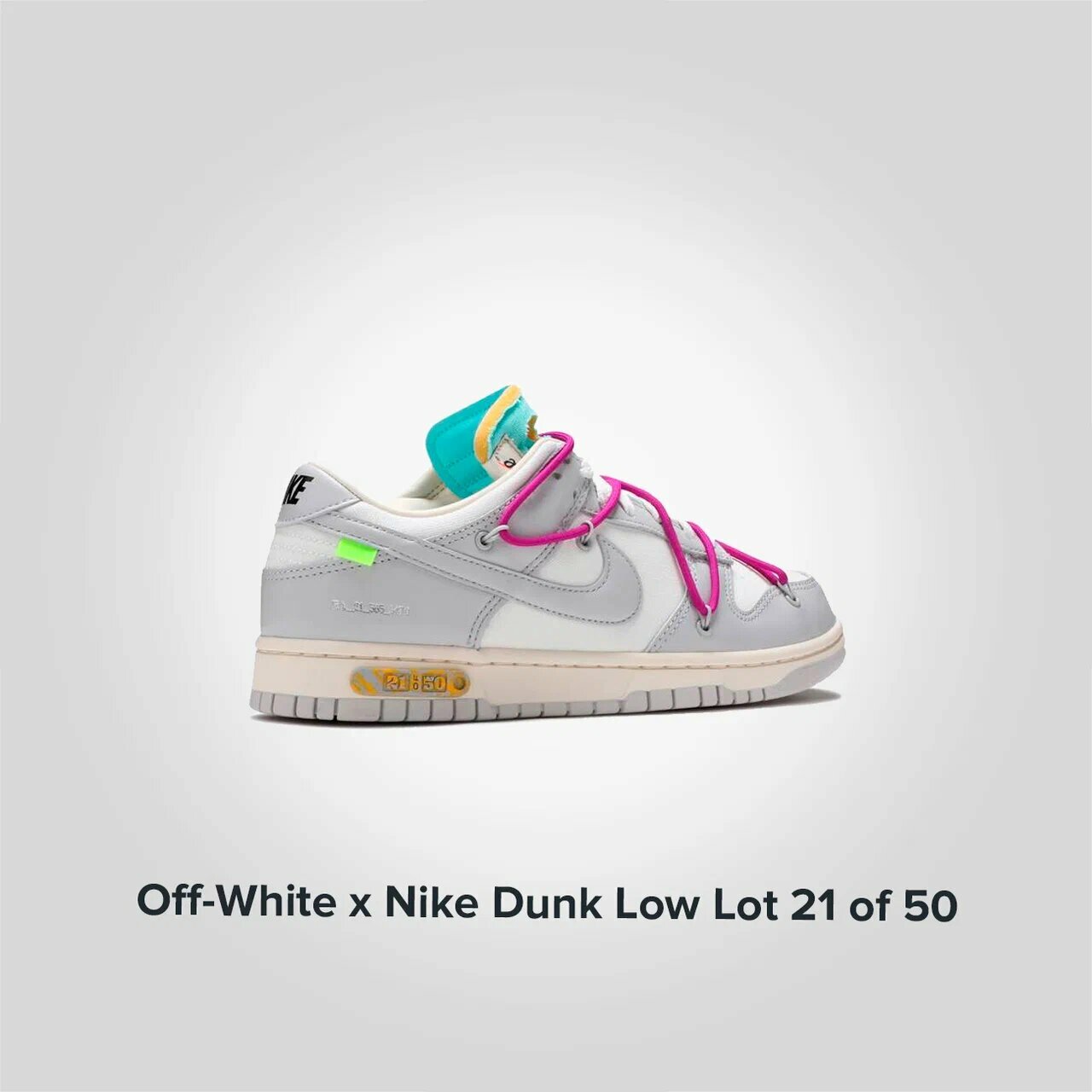 Nike Off White X Dunk Low Lot 21 Of 50