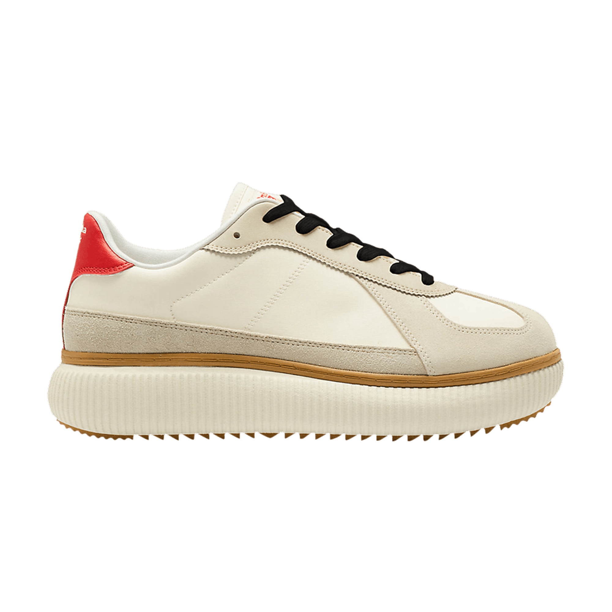 Onitsuka Tiger Delecity 'Cream Fiery Red'