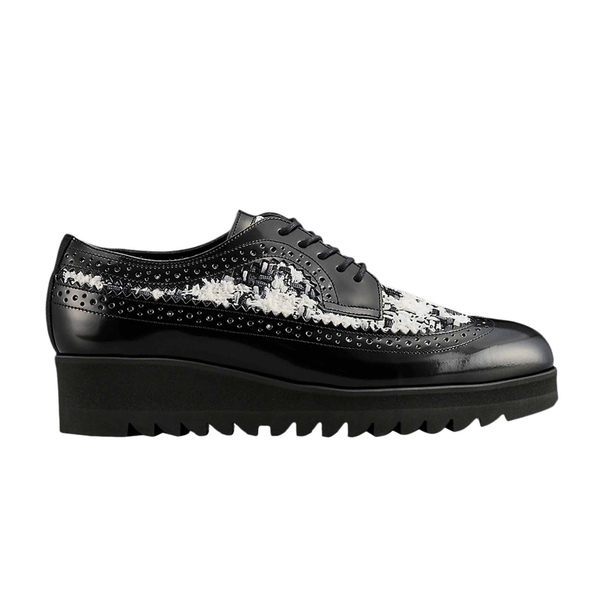 Onitsuka Tiger Wmns Brogue 'Black White Tweed'