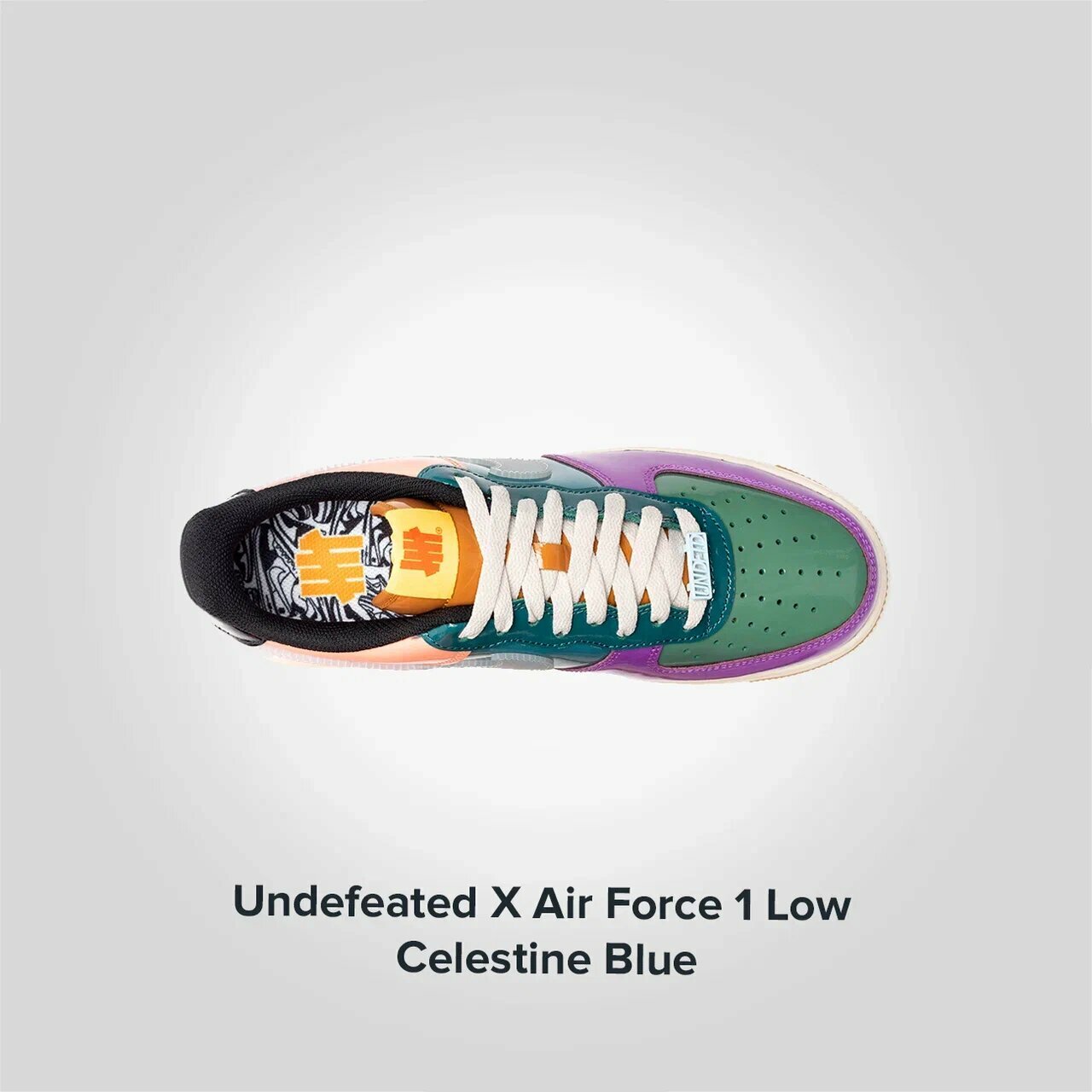 Undefeated X Air Force 1 Low Celestine Blue