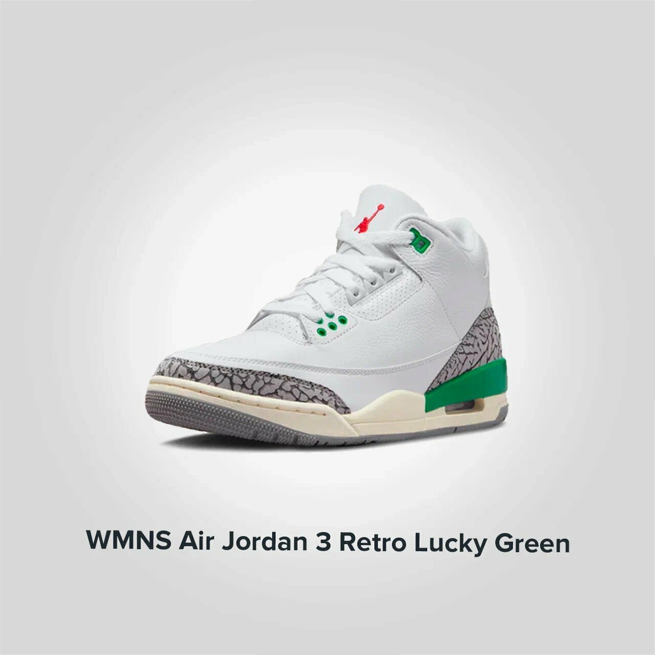 Wmns Air Jordan 3 Retro Lucky Green