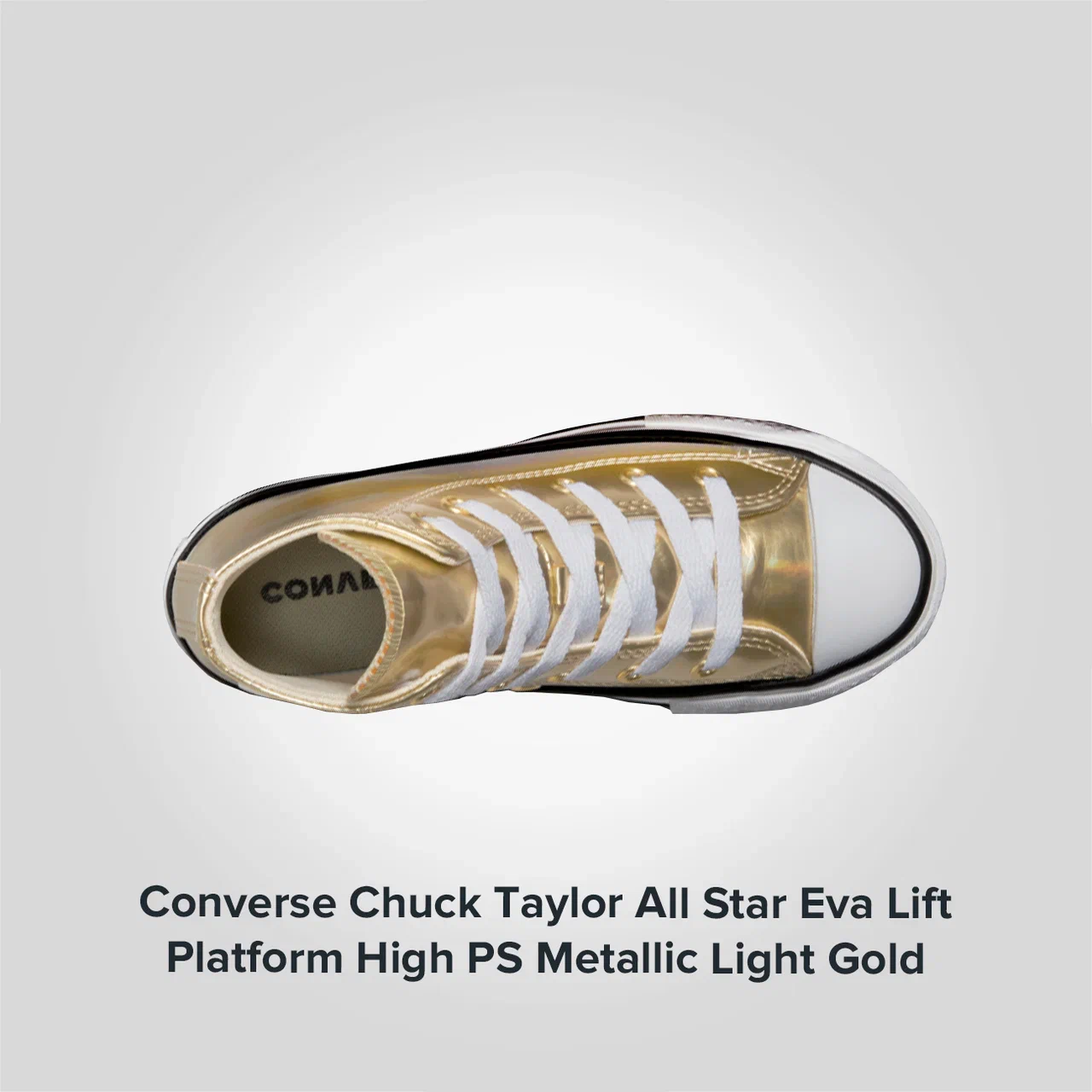 Chuck Taylor All Star EVA Lift Platform High PS Metallic Light Gold