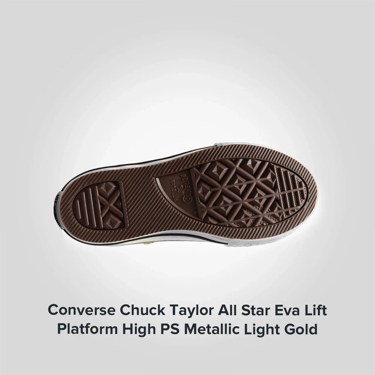 Chuck Taylor All Star EVA Lift Platform High PS Metallic Light Gold