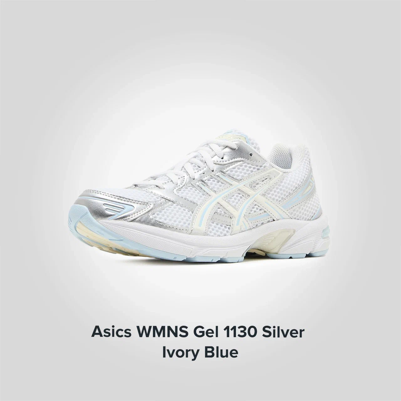 Asics Gel 1130 Silver Ivory Blue