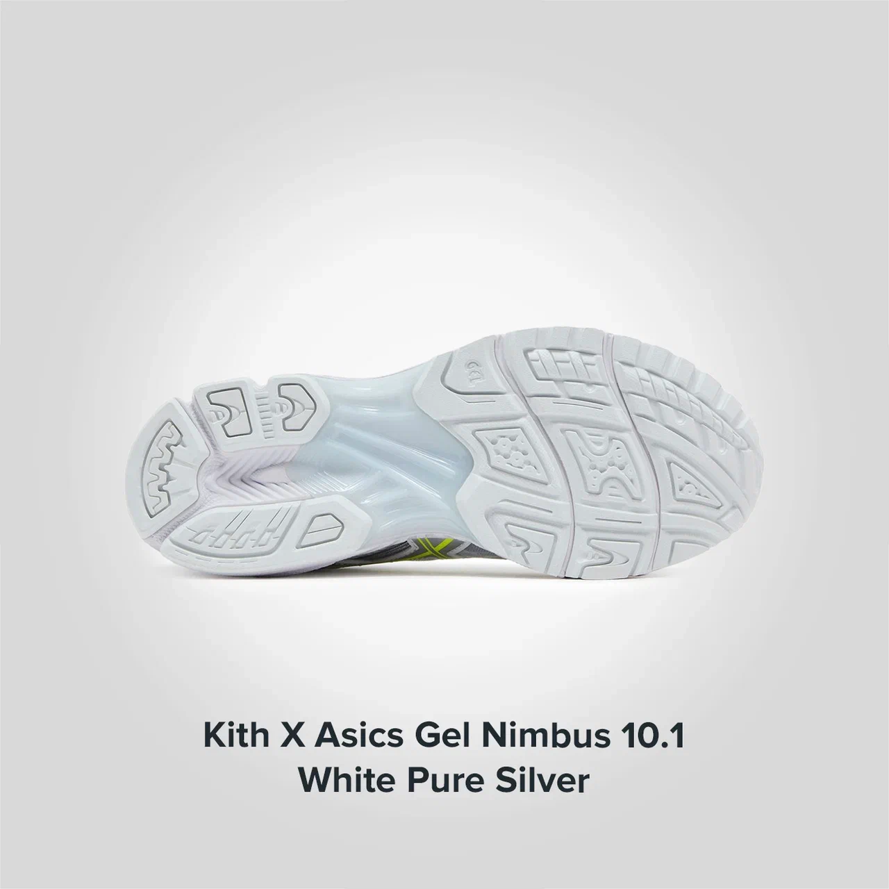 Kith X Gel Nimbus 10 1 White Pure Silver