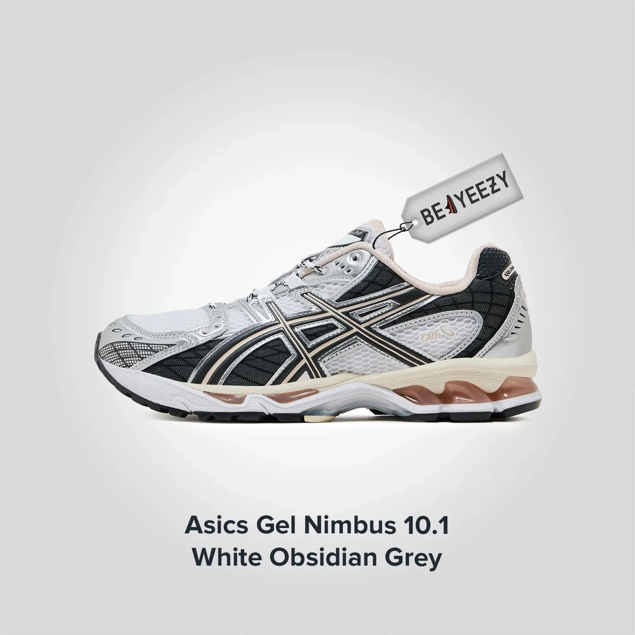 Gel Nimbus 10 1 White Obsidian Grey