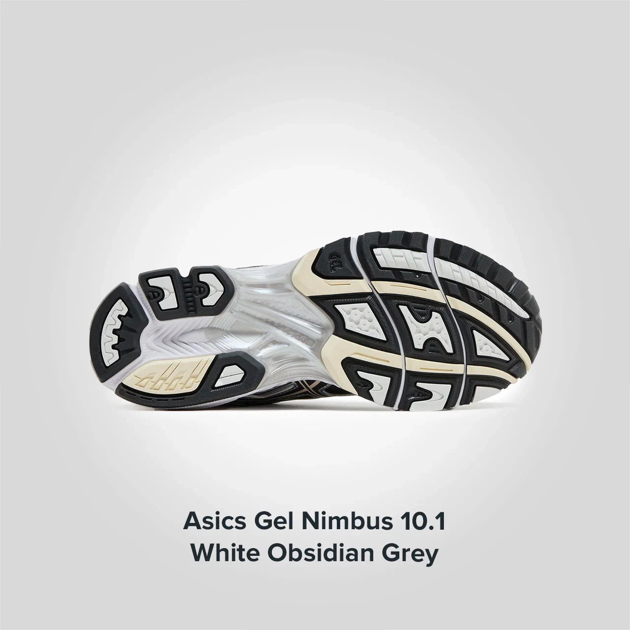 Gel Nimbus 10 1 White Obsidian Grey