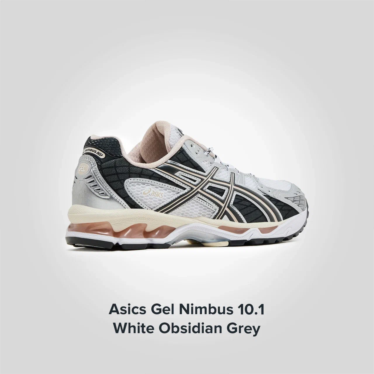 Gel Nimbus 10 1 White Obsidian Grey