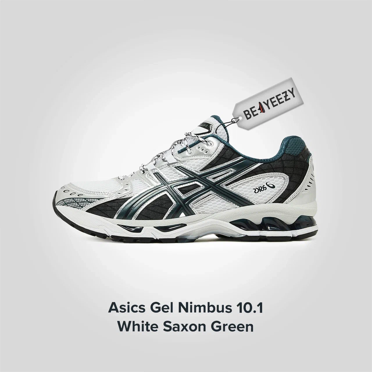 Gel Nimbus 10 1 White Saxon Green