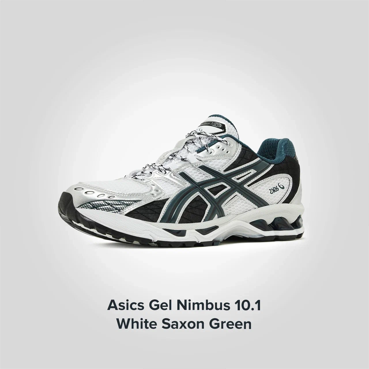 Gel Nimbus 10 1 White Saxon Green