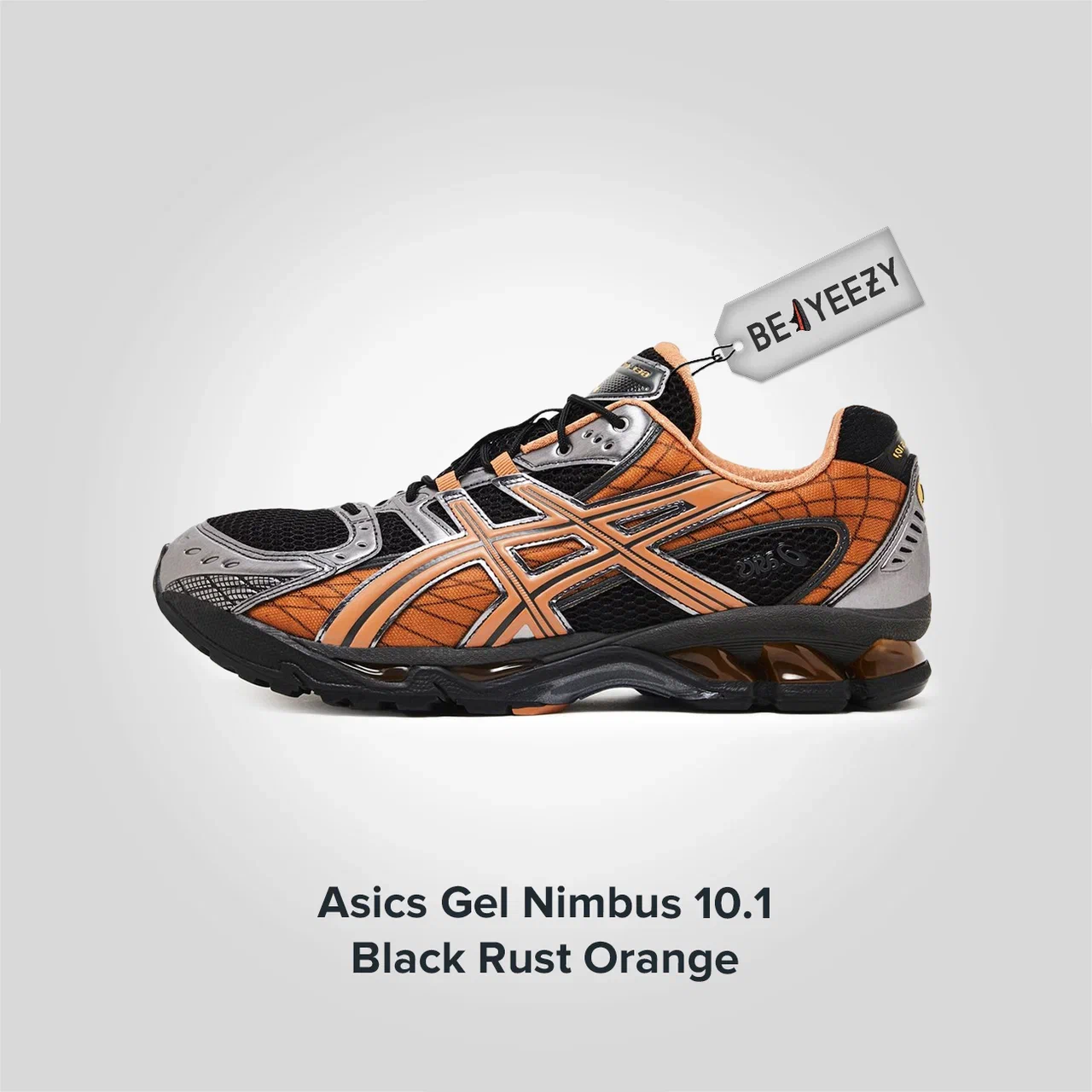 Gel Nimbus 10 1 Black Rust Orange