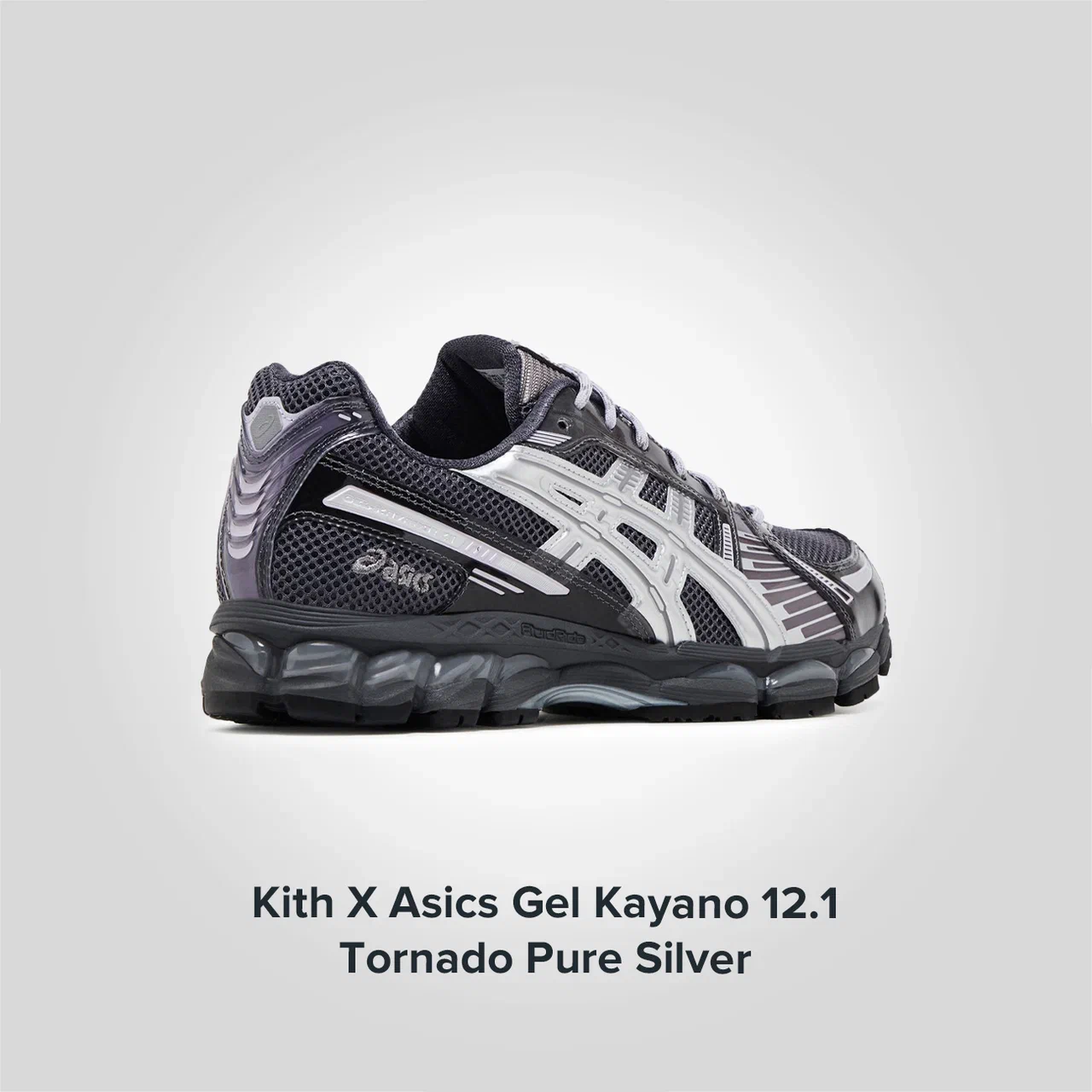 Kith X Gel Kayano 12 1 Tornado Pure Silver