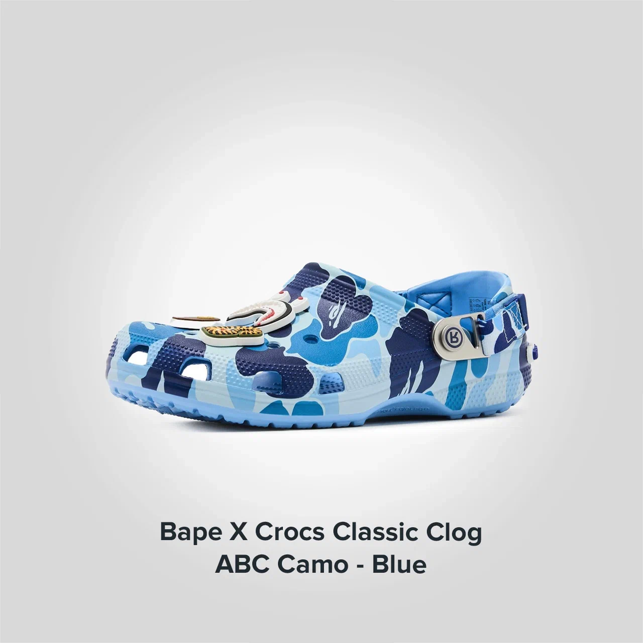 Crocs BAPE X Classic Clog ABC Camo Blue