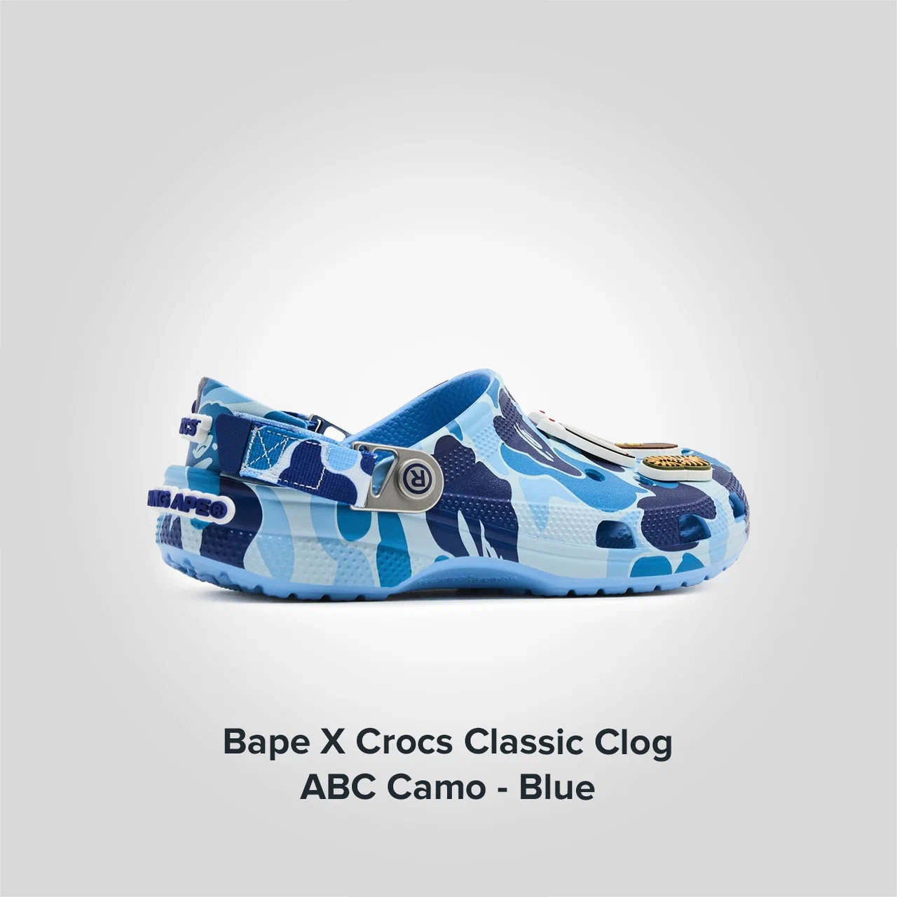 Crocs BAPE X Classic Clog ABC Camo Blue