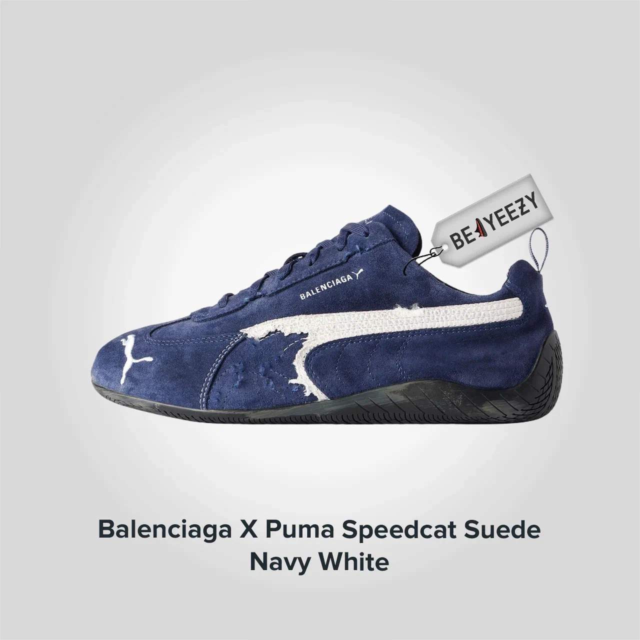 Puma Balenciaga X Speedcat Suede Navy White