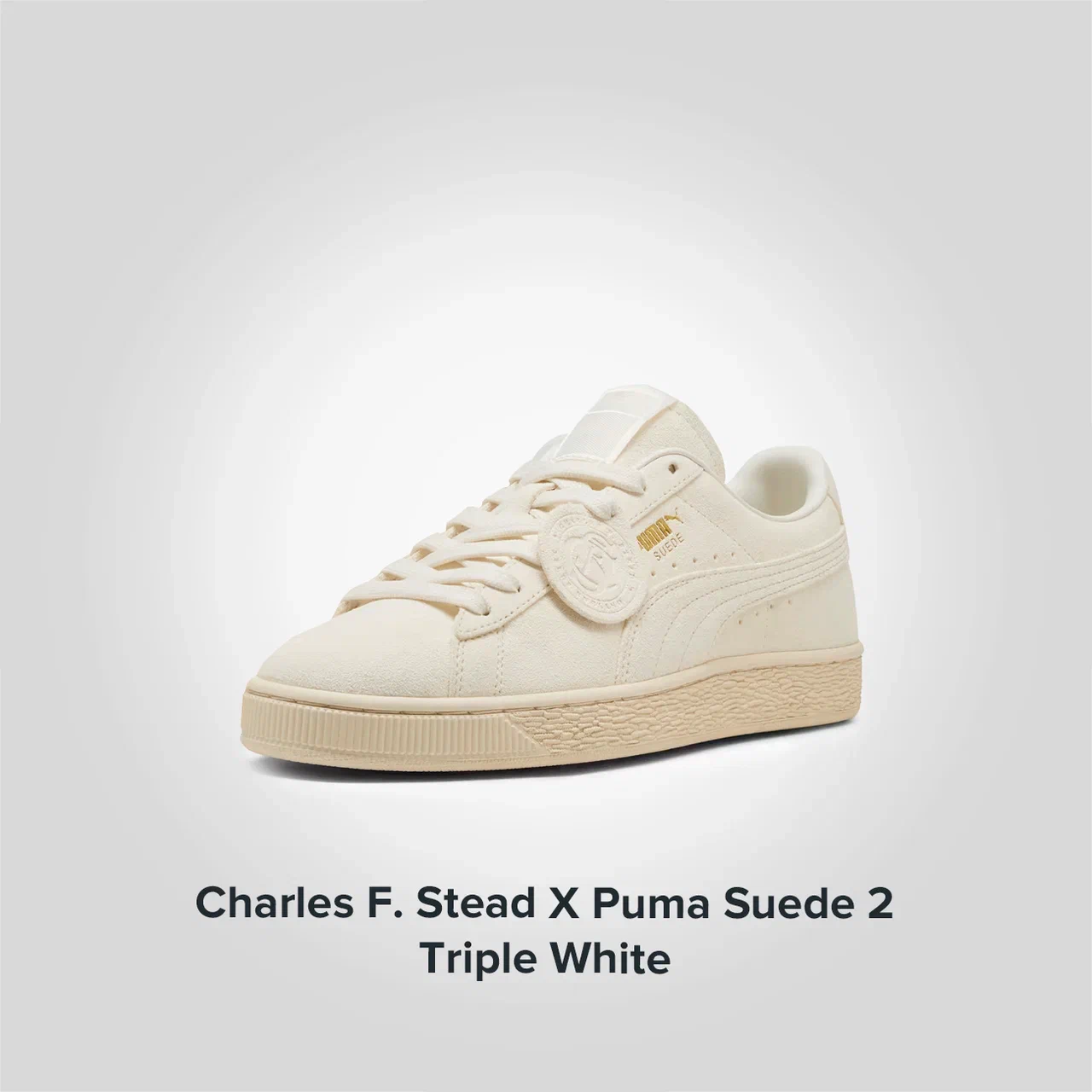 Puma Charles F Stead X Suede 2 Triple White