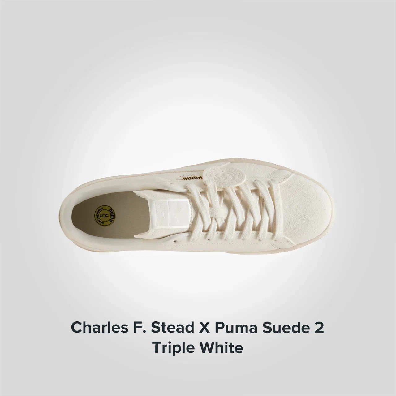 Puma Charles F Stead X Suede 2 Triple White