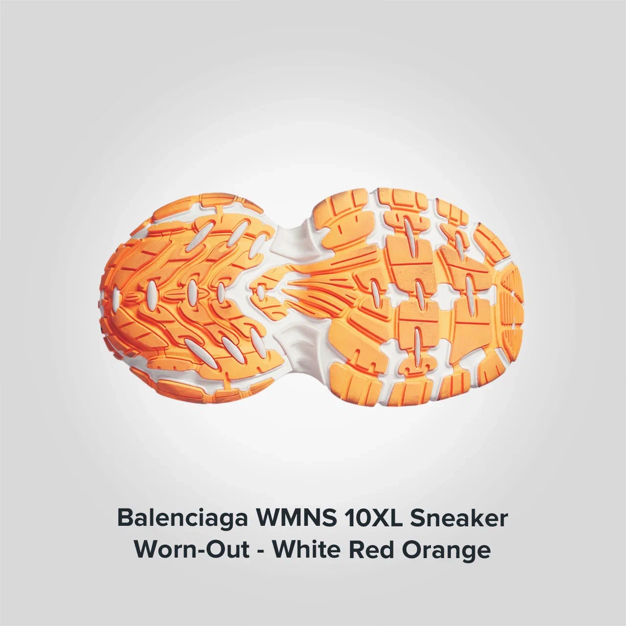 Balenciaga Wmns 10XL Sneaker 'Worn-Out - White Red Orange'