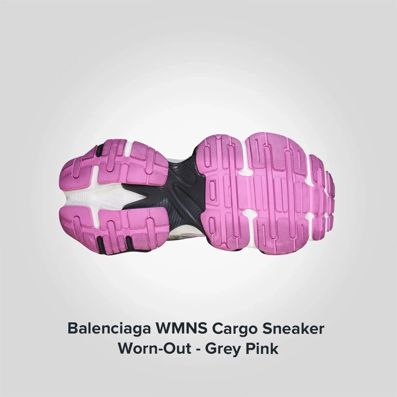 Balenciaga Wmns Cargo Sneaker 'Worn-Out - Grey Pink'