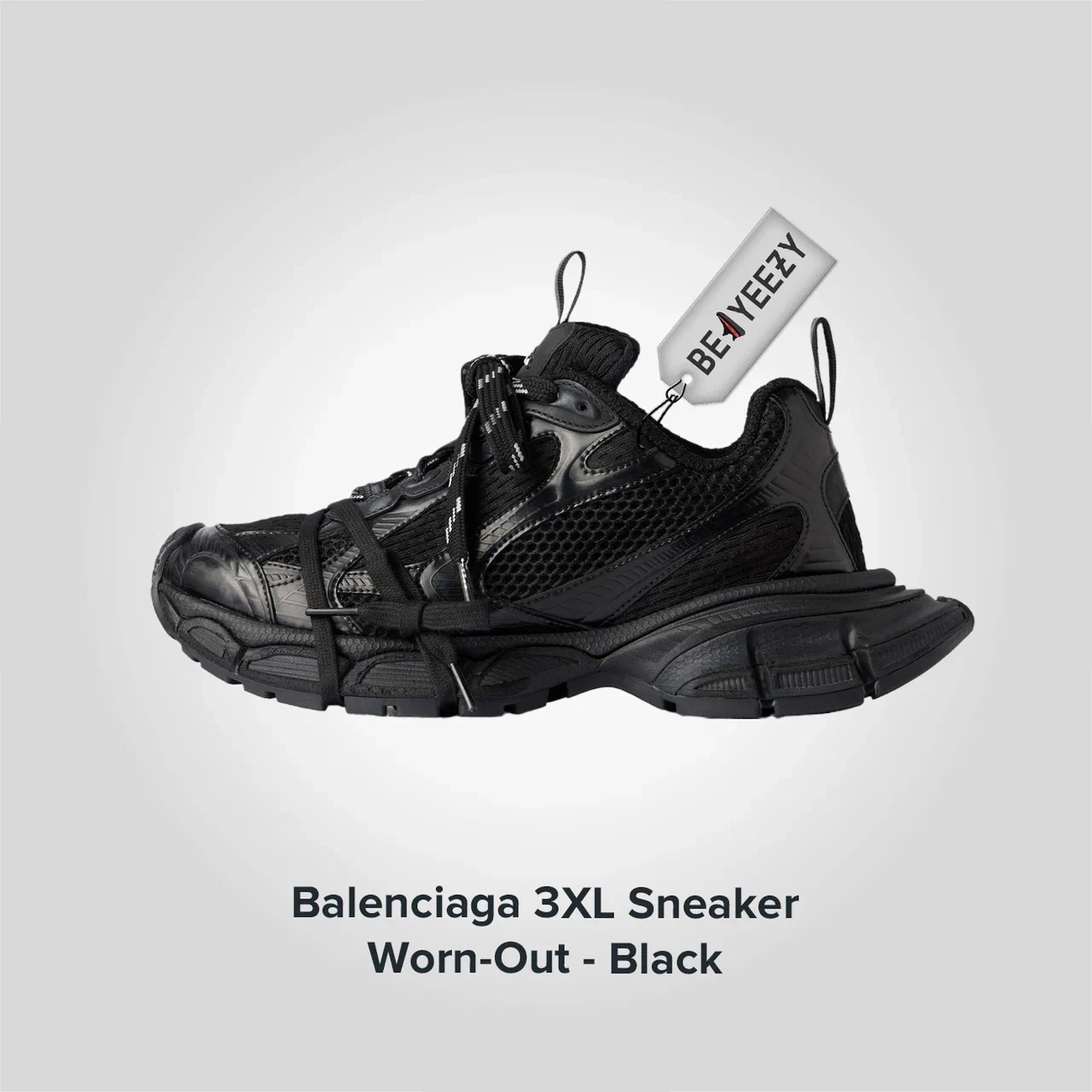 Balenciaga 3XL Sneaker 'Worn-Out - Black'
