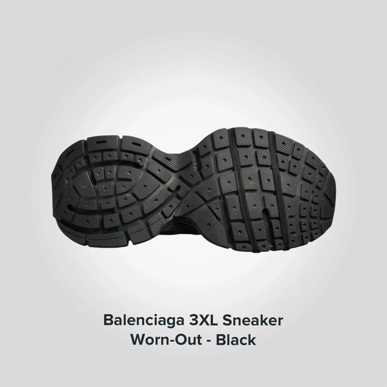 Balenciaga 3XL Sneaker 'Worn-Out - Black'